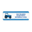 Search for tractors return address labels Green