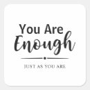 Search for inspirational quote stickers Typography