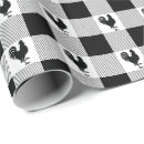 Search for black and white buffalo check wrapping paper Checked pattern