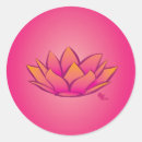 Search for pink lotus flower stickers Peace