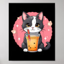 Search for boba tea art Kitten