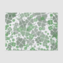 Search for four leaf clover tissue paper Green and white