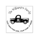Search for truck rubber stamps Return address