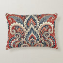 Search for blue paisley pillows Boho