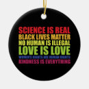 Search for black lives matter ornaments Love is love