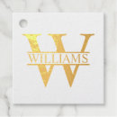 Search for gold foil gift tags Classic