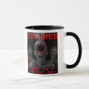 Search for zombie humour mugs Undead