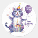 Search for balloon cat stickers Birthday