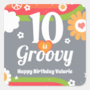 Search for 10th stickers Peace out single digits