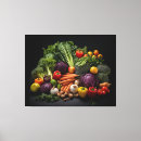 Search for vegetable canvas prints Vegan