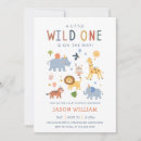 Search for cute elephant baby shower invitations A little wild one