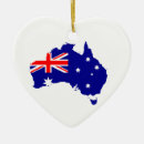 Search for australia map ornaments Flag