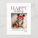 Recherche de compagnie vœux cartes Photo de chien
