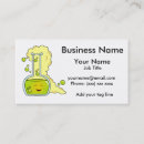 Search for chemistry business cards Beaker