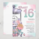 Search for candy sweet 16 invitations Lollipop
