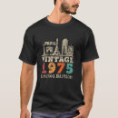 Recherche de vintage 1975 tshirts 50e