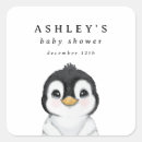 Search for penguin baby shower stickers Winter