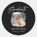 Search for black graduation party stickers Elegant