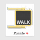 Search for pedestrians stickers Walk