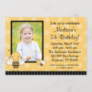 Search for bumble bee birthday invitations Girls