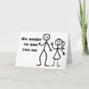 Search for sorry your leaving cards Miss you