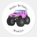 Recherche de monstre autocollants 4x4