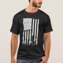 Recherche de bâtons de poissons tshirts Drapeau