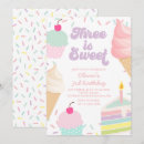 Recherche de 3ème anniversaire invitations Girl