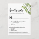Search for response wedding invitations Calligraphy