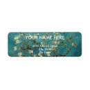 Search for almond return address labels Vincent van gogh