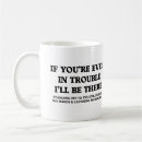 Search for trouble mugs Humour
