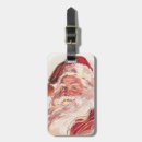 Search for santa claus luggage tags Vintage