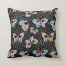 Search for sugar skull pillows Dia de los muertos