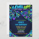 Search for video birthday invitations Gamer girl gamer boy