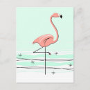 Search for aquas postcards Flamingo