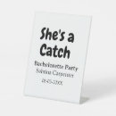 Search for bachelorette signs Bridal shower name date