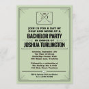 Search for stag party invitations Green