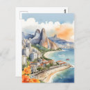 Recherche de rios cartes postales Aquarelle