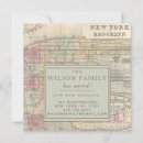 Search for maps square invitations Vintage