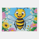 Search for bee happy tea towels Cartoon