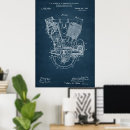 Search for patent posters Blue
