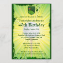 Search for golfer birthday invitations Green