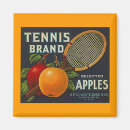 Recherche de raquette tennis magnets Vintage
