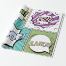 Search for pop art wrapping paper Graphic design