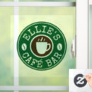 Search for coffee shop window decals Barista