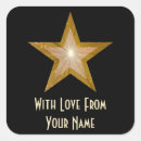 Recherche de gold stars autocollants Élégant