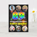 Search for 89th birthday cards 89 years old