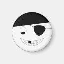 Recherche de capitaine pirate magnets Jolly roger