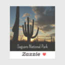 Search for saguaro cactus stickers Sunset