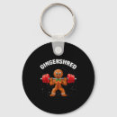 Search for bargain keychains Gingershred funny gingerbread